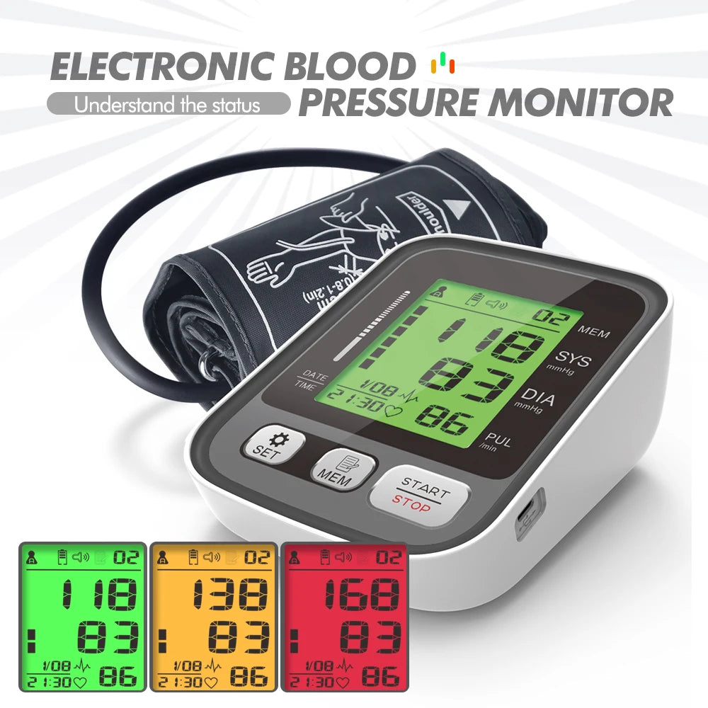 KIUZOU Upper Arm Automatic Blood Pressure Monitor