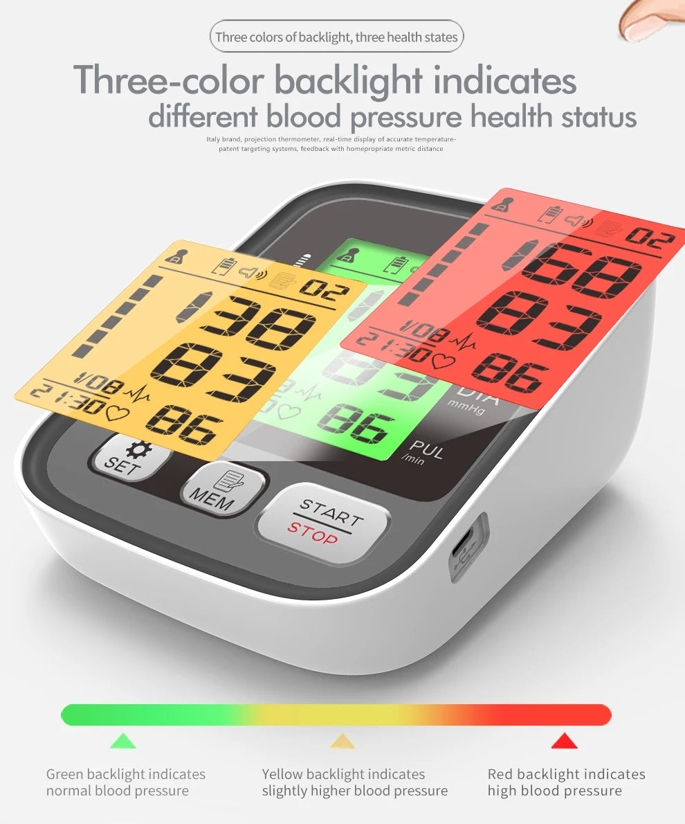 KIUZOU Upper Arm Automatic Blood Pressure Monitor