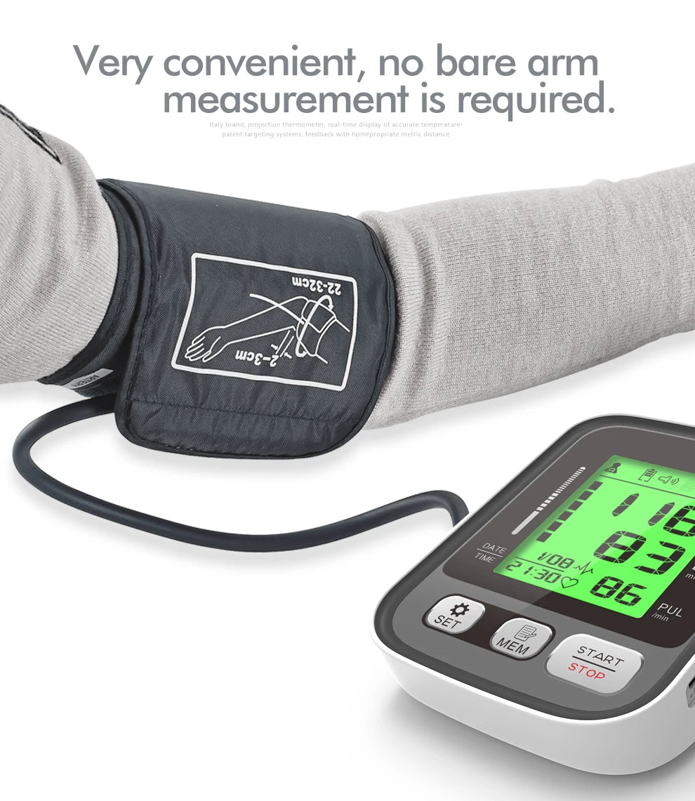 KIUZOU Upper Arm Automatic Blood Pressure Monitor