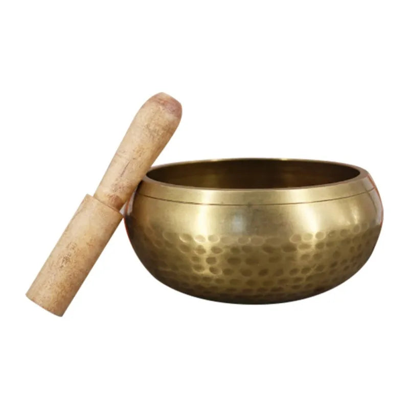 8cm Handmade Buddha Sound Bowl – Brass Tibetan Singing Bowl