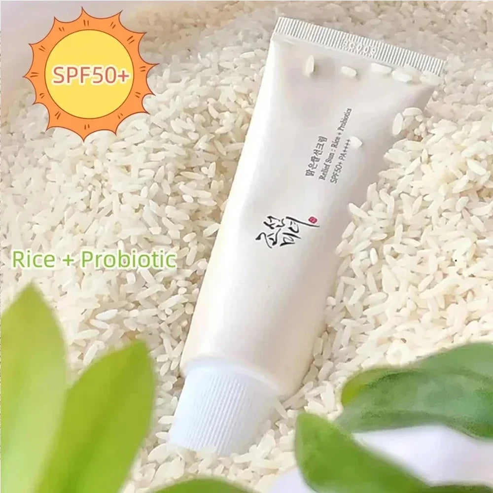 SPF50+ Korean Rice Probiotic Sunscreen & Whitening Cream 50ml