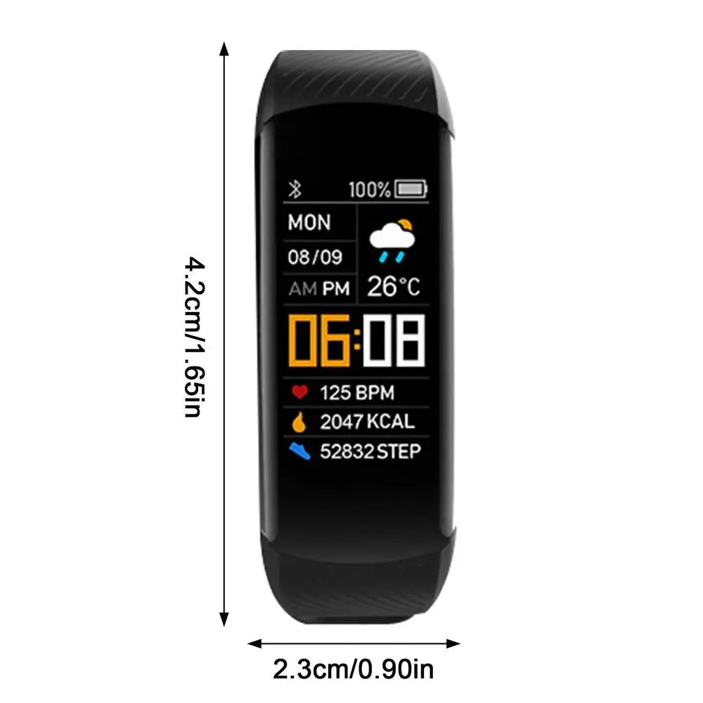 Blood Pressure & Blood Oxygen Monitor Smartwatch with IP67 Waterproof