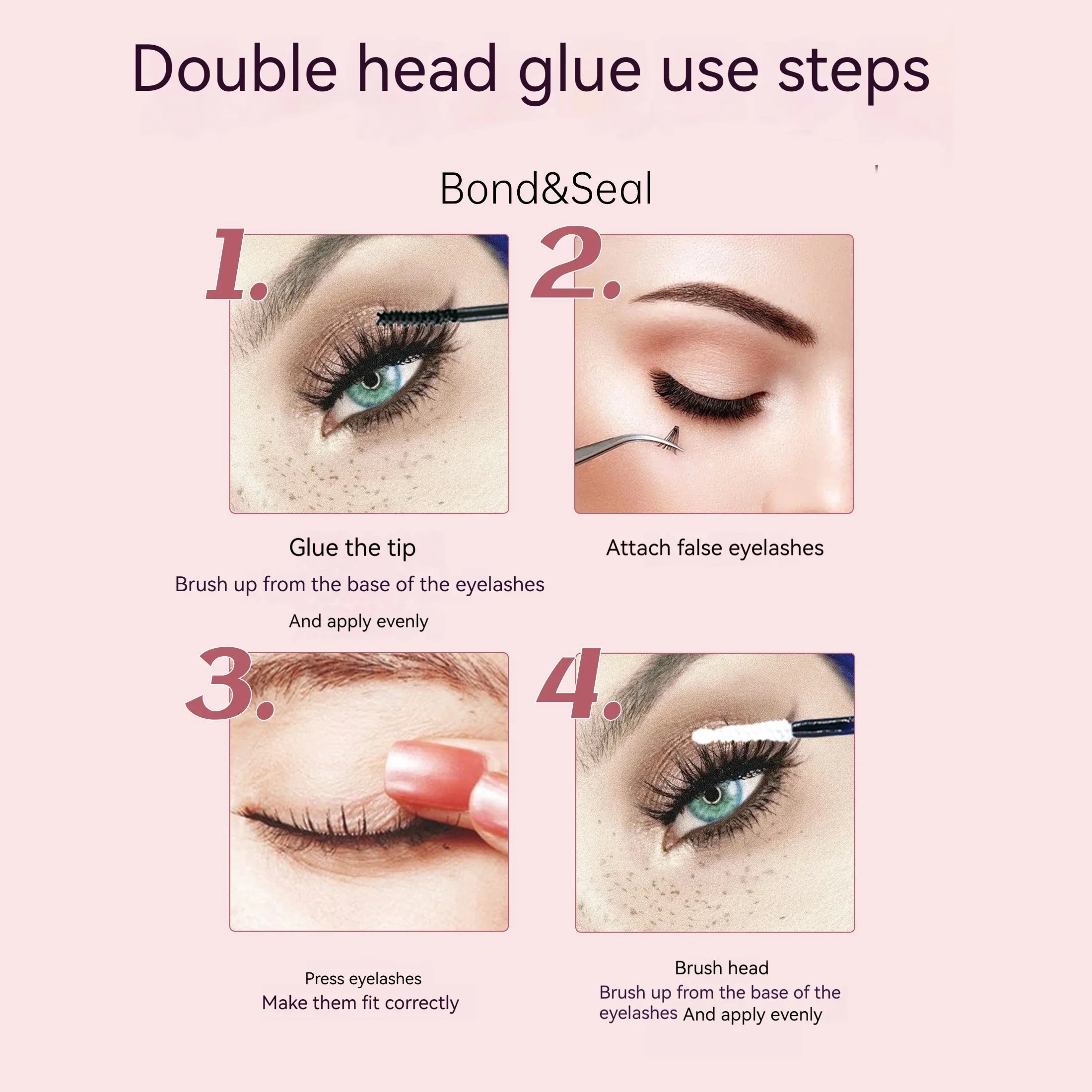 DIY Lashes Extension kit for gluing  Lashes Gluing Glue  Accessories