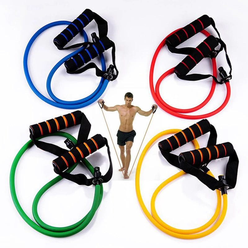 Resistance Bands with Handles – 5 Levels for Strength Training