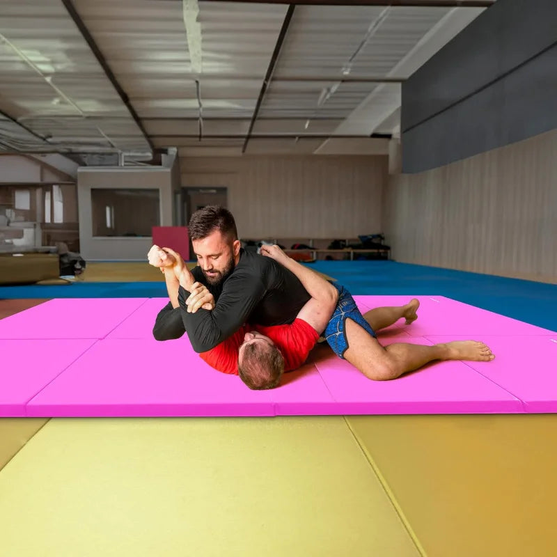 Folding Gymnastics Tumbling Mat – 4' x 10' x 2'