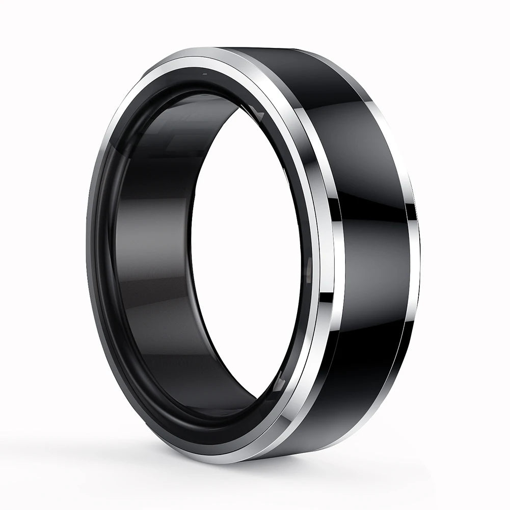 Smart Ceramic Health Fitness Tracker Ring