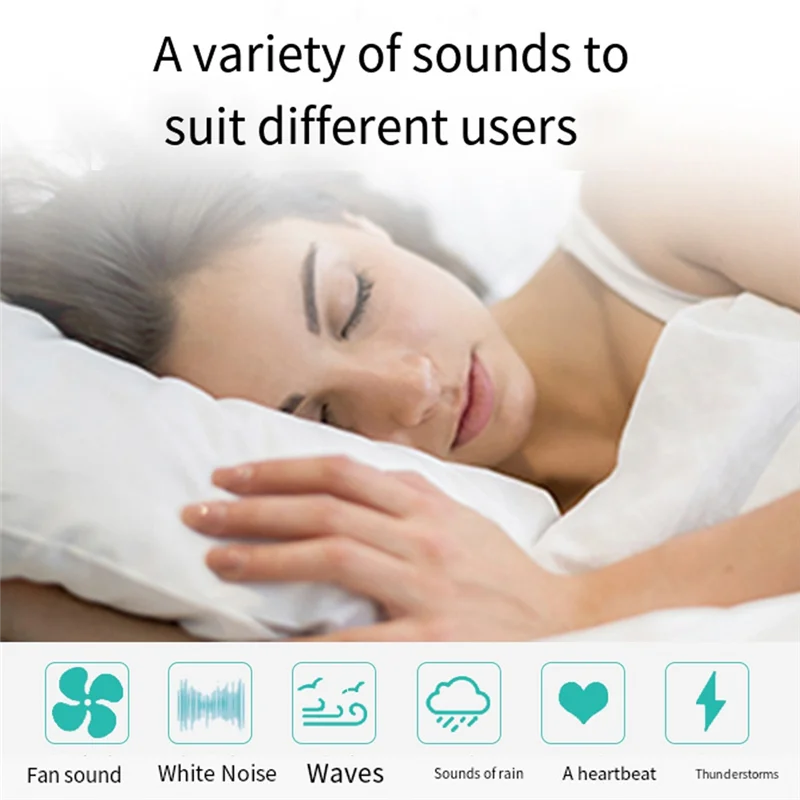 Soothing Sounds White Noise Machine With Night Light