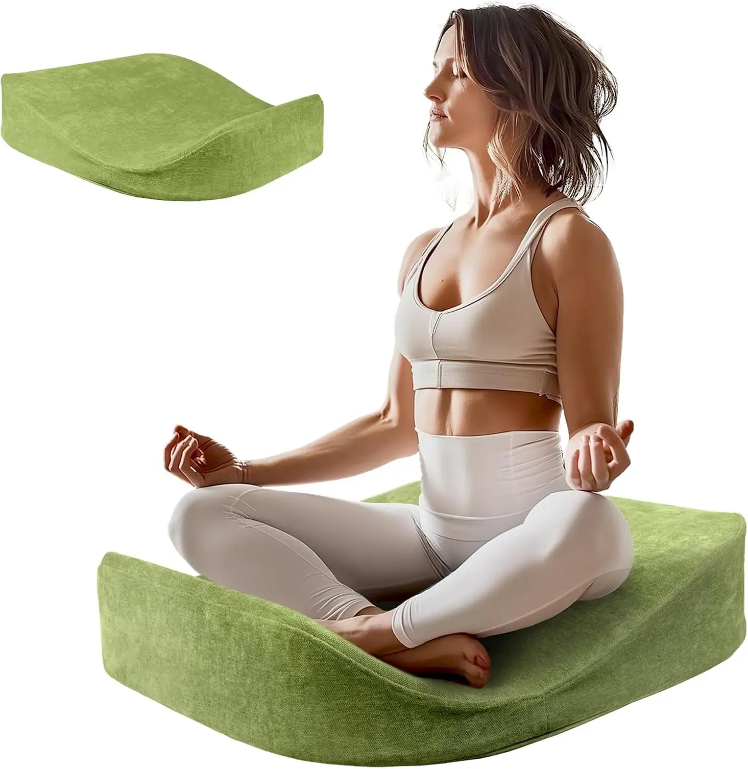 Large Foam Meditation Floor Cushion for Adults