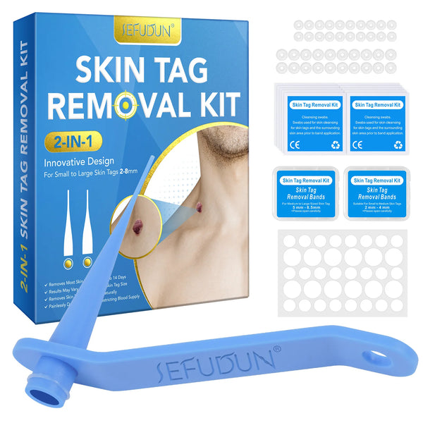 Skin Tag Removal Kit for Small to Large Tags (2-8mm)