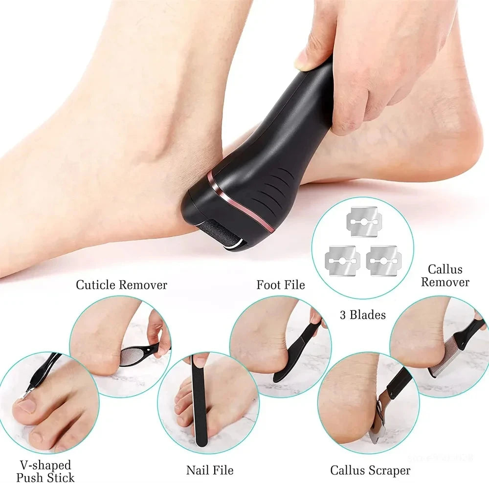 Electric Foot Pedicure Tool – Callus Remover & Skin File