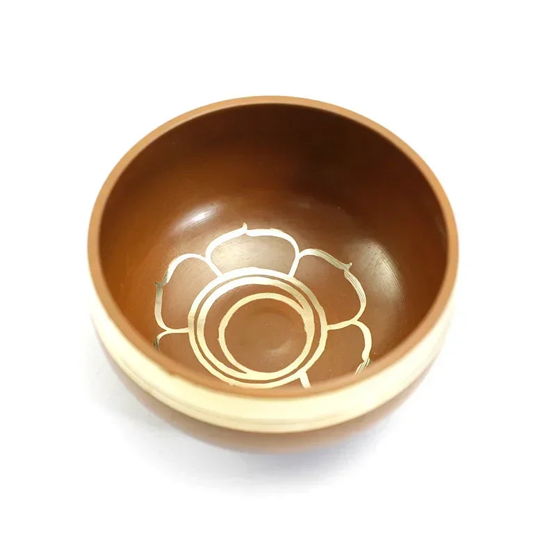 Nepal Handmade Brass Tibetan Chakra Singing Bowls (1-7 Pieces)