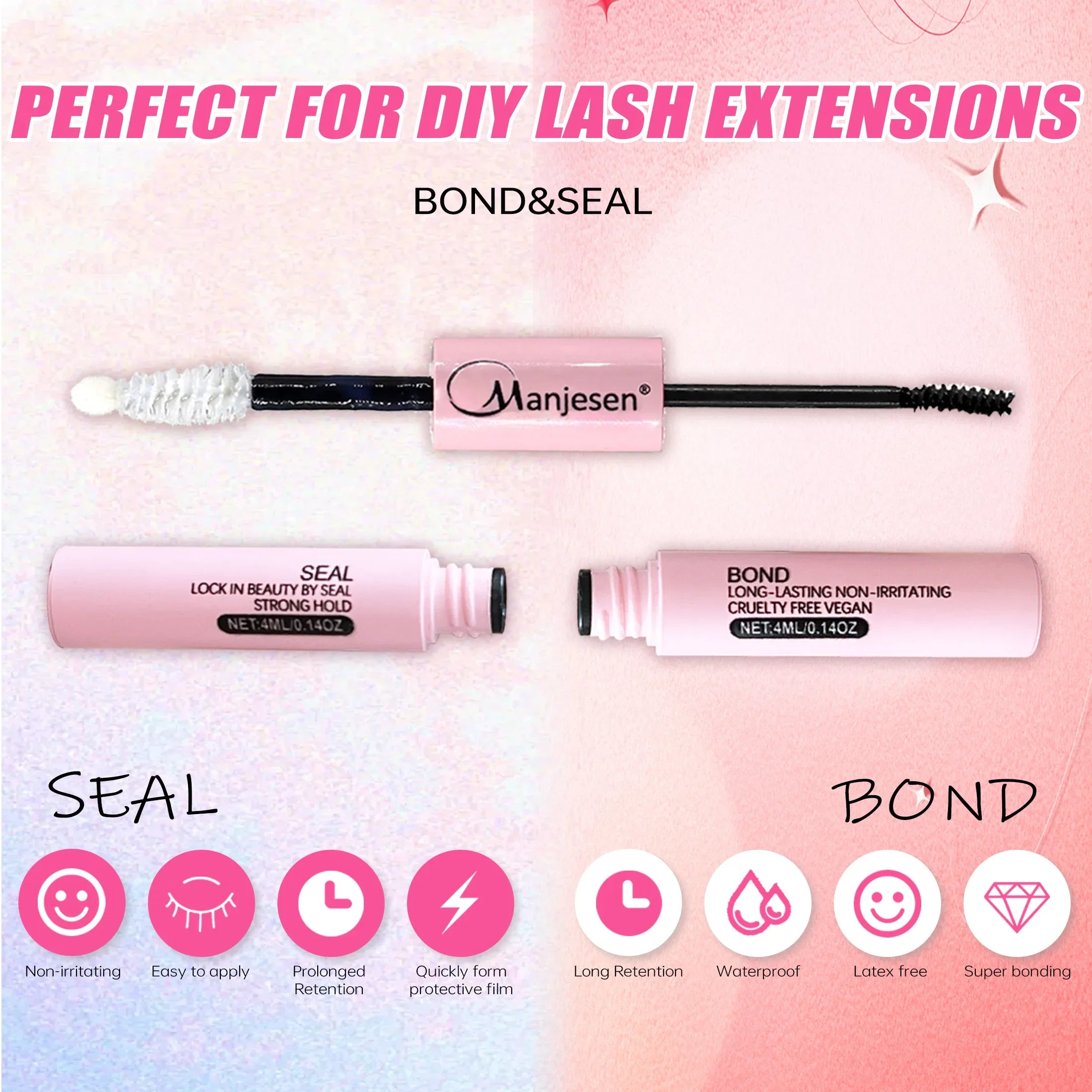 DIY Lashes Extension kit for gluing  Lashes Gluing Glue  Accessories