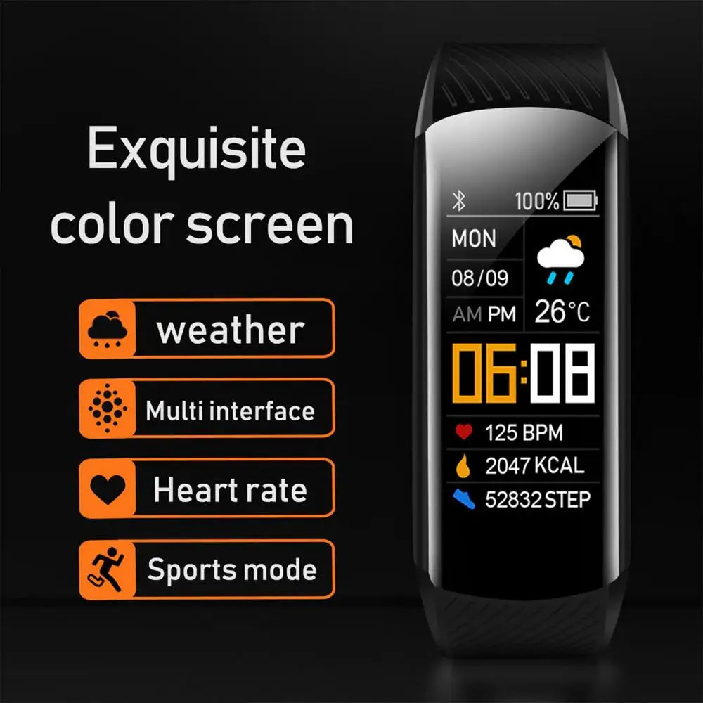 Blood Pressure & Blood Oxygen Monitor Smartwatch with IP67 Waterproof