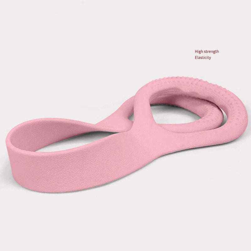 8-Shaped Fitness Resistance Band for Home & Gym