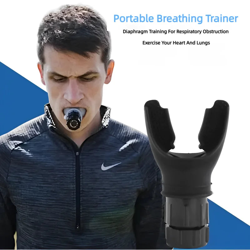 Portable Lung Exerciser – Adjustable Breathing Trainer