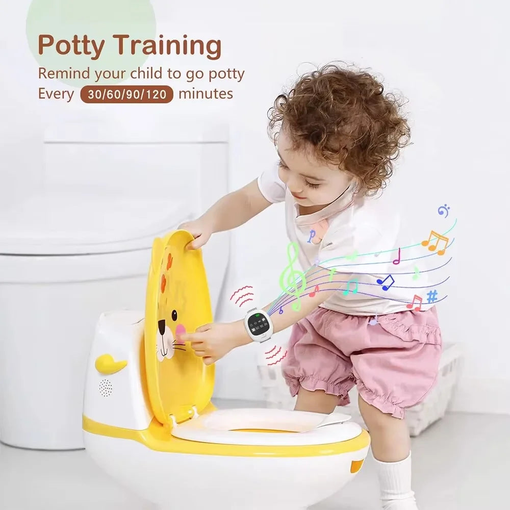 40M Wireless Bedwetting Alarm with Wristband for Kids & Adults