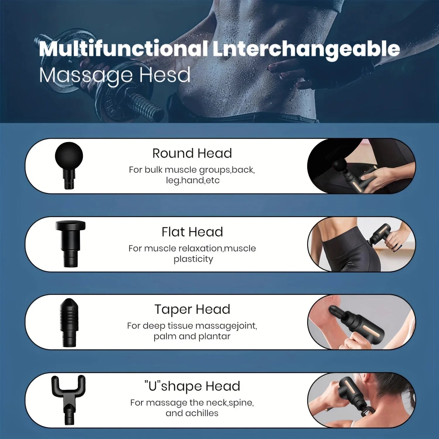 Mini Portable Fascia Massage Gun