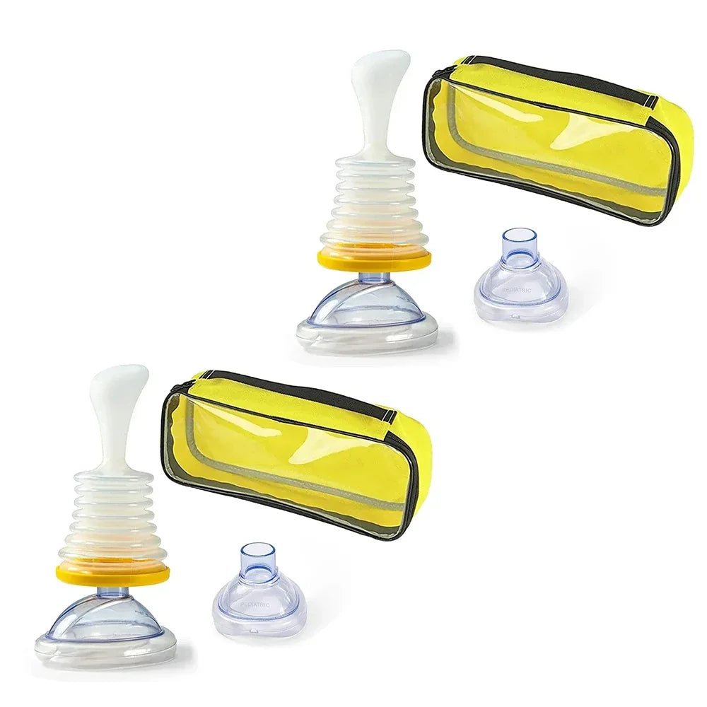 Portable First Aid Choking Device