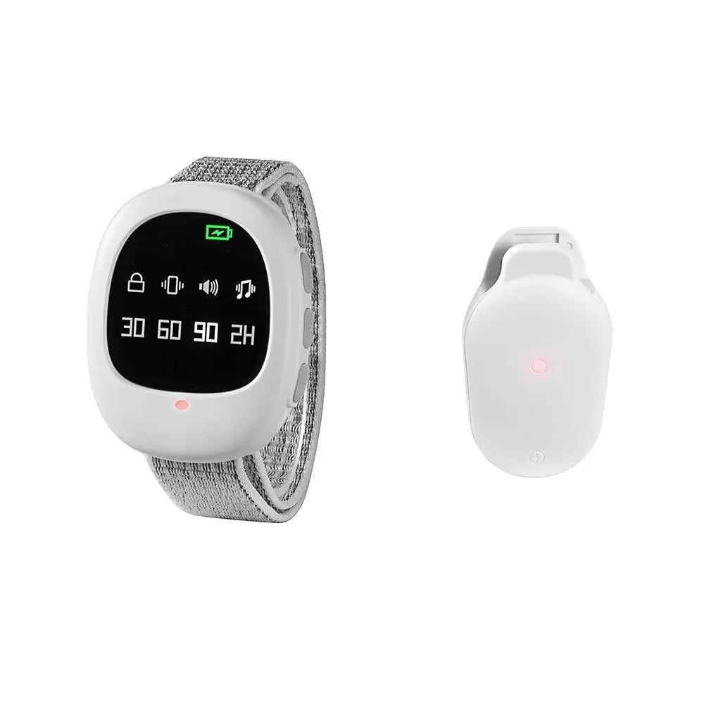 40M Wireless Bedwetting Alarm with Wristband for Kids & Adults