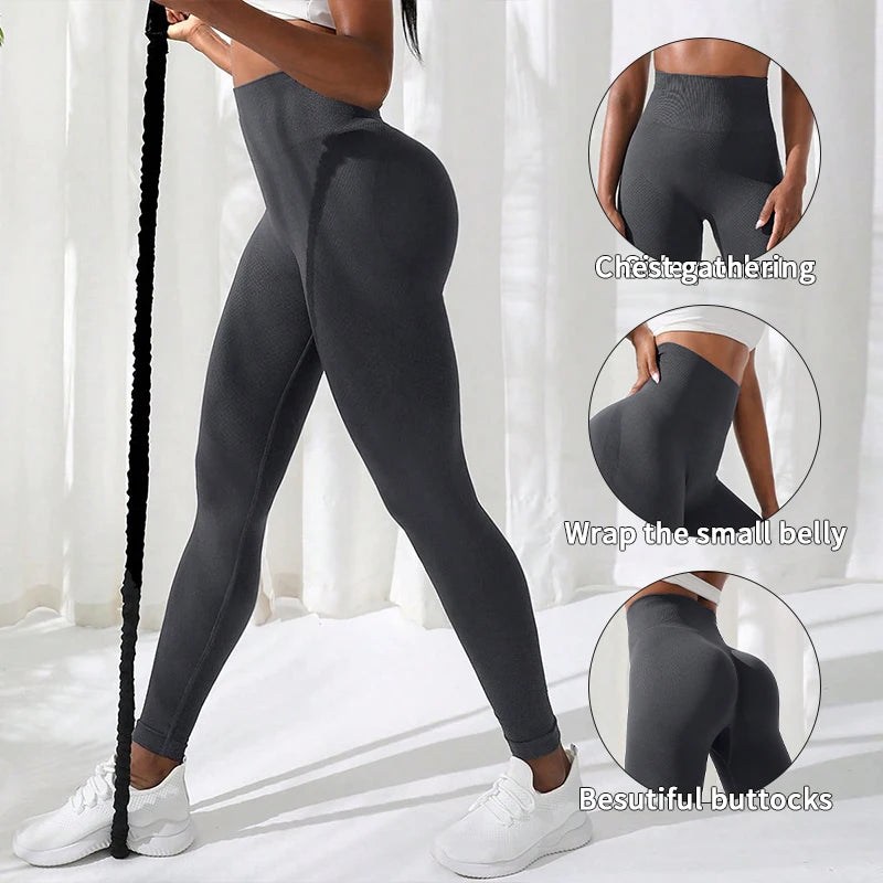 Women’s Seamless High-Waist Yoga & Fitness Leggings