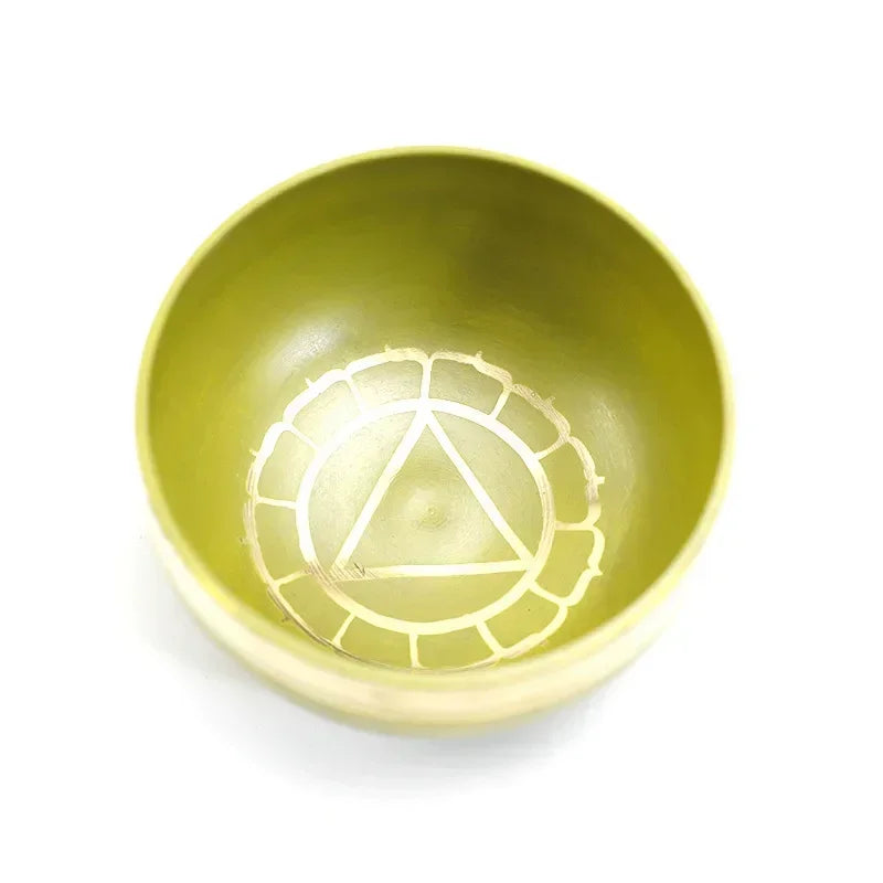 Nepal Handmade Brass Tibetan Chakra Singing Bowls (1-7 Pieces)