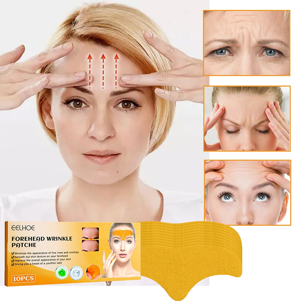 10pcs Anti-Wrinkle Forehead Patches