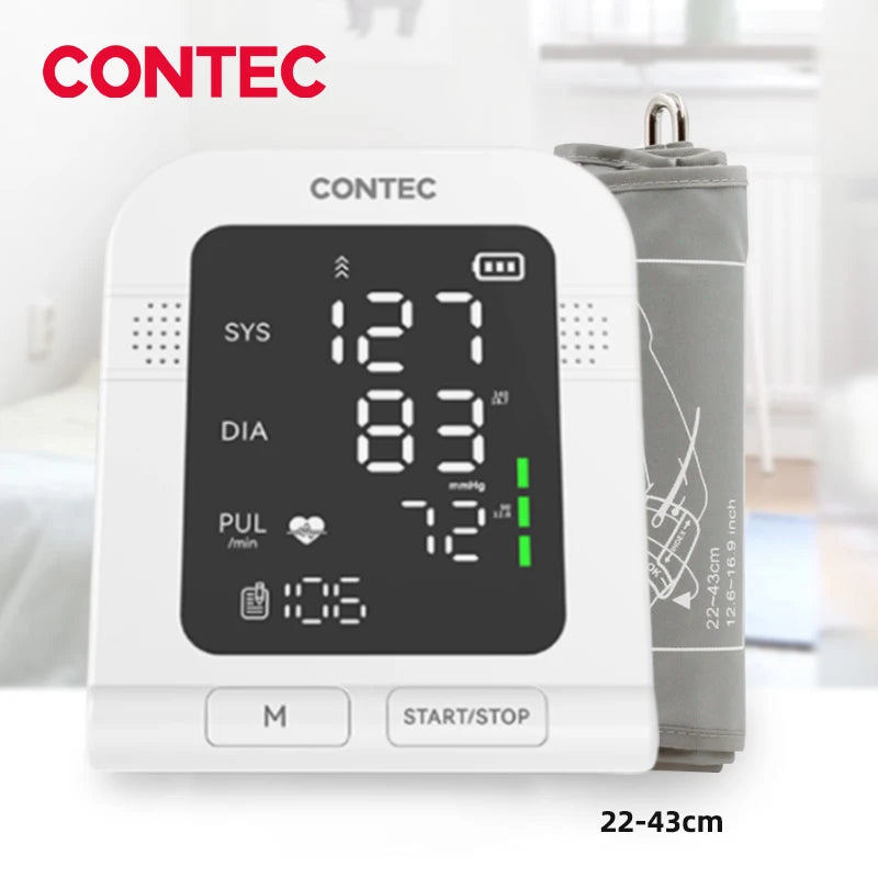 CONTEC Portable Digital Blood Pressure Monitor BP - 08C/08E