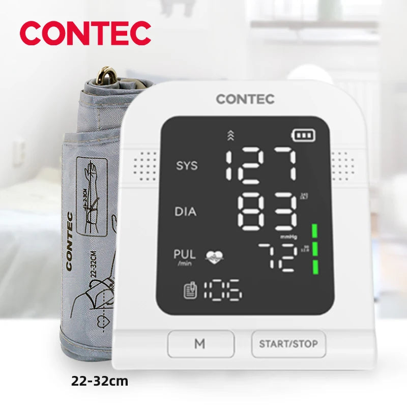 CONTEC Portable Digital Blood Pressure Monitor BP - 08C/08E