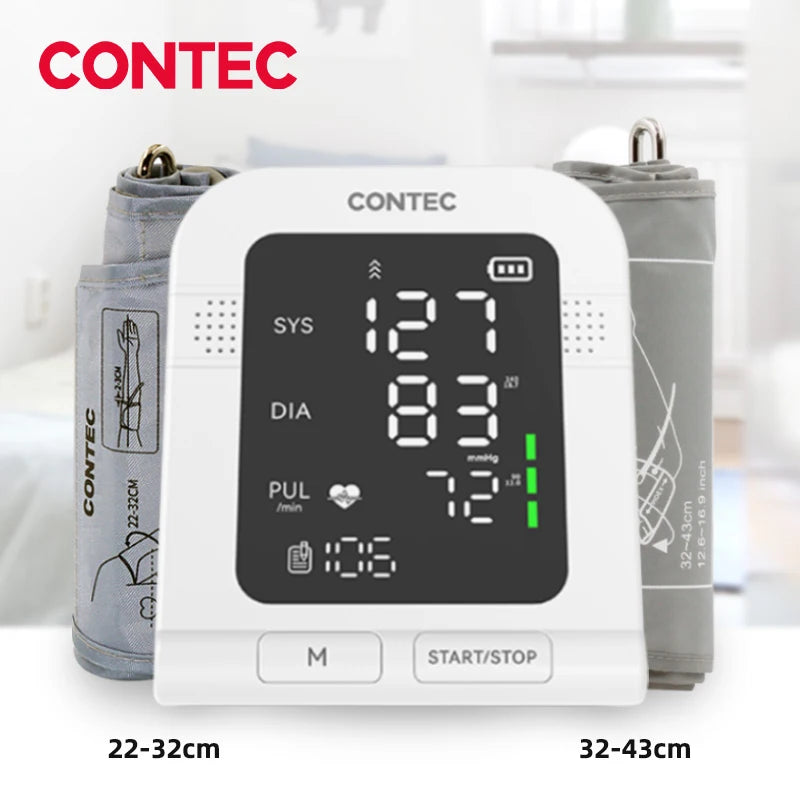 CONTEC Portable Digital Blood Pressure Monitor BP - 08C/08E