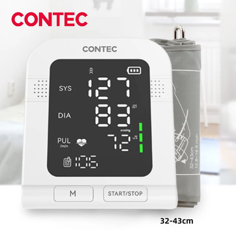 CONTEC Portable Digital Blood Pressure Monitor BP - 08C/08E